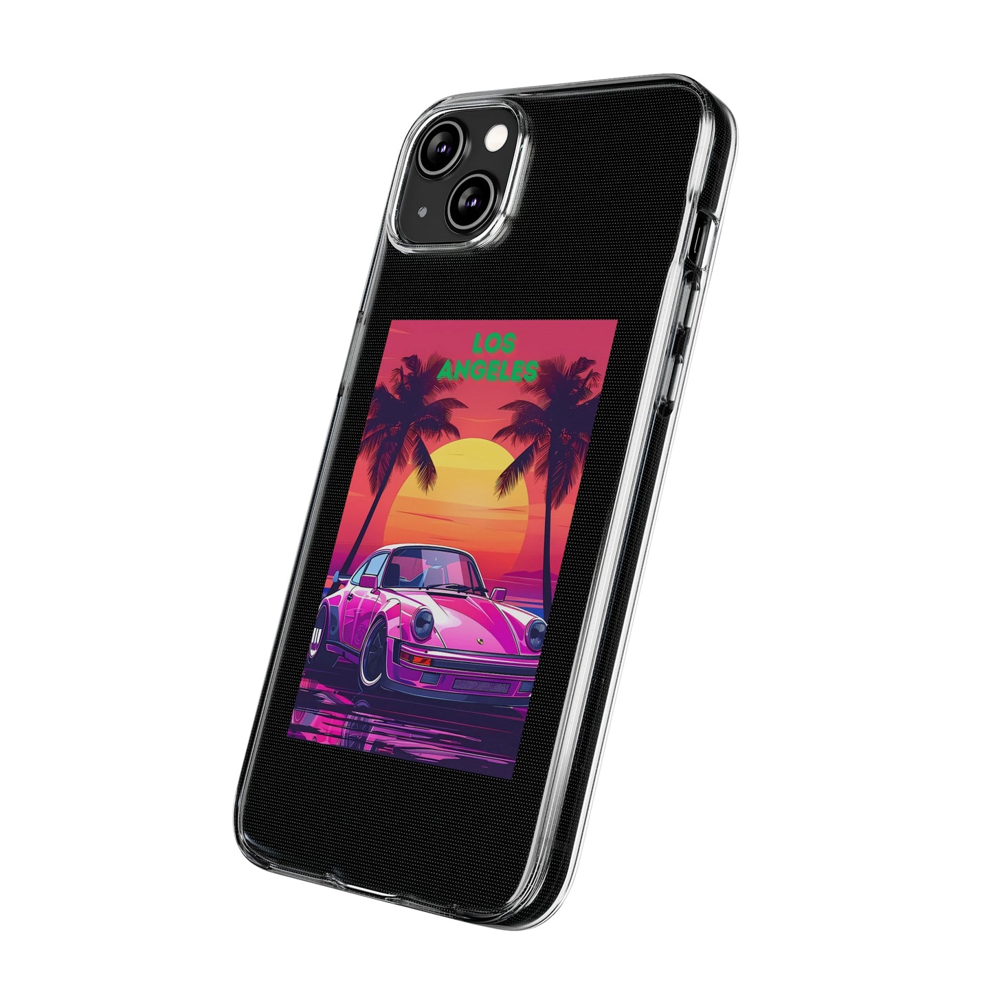 Soft Phone Cases los angeles car night