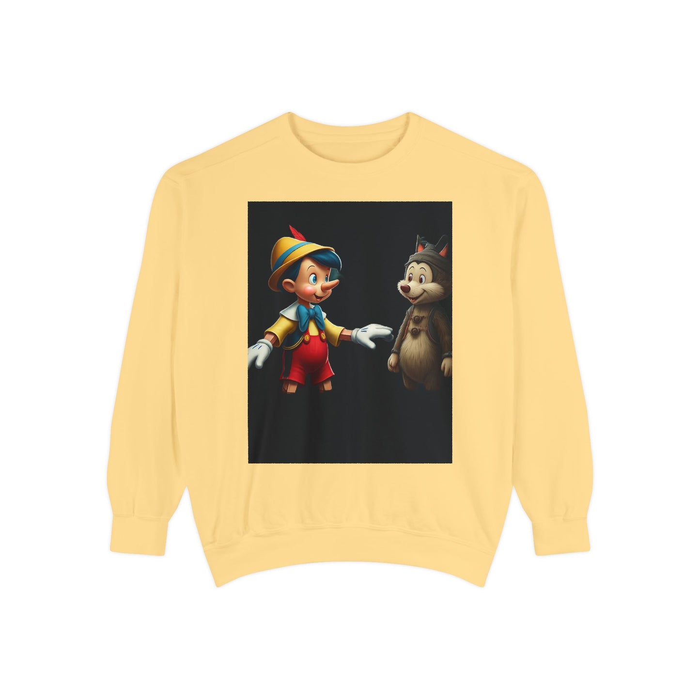 Unisex Garment-Dyed Sweatshirt pinocchio