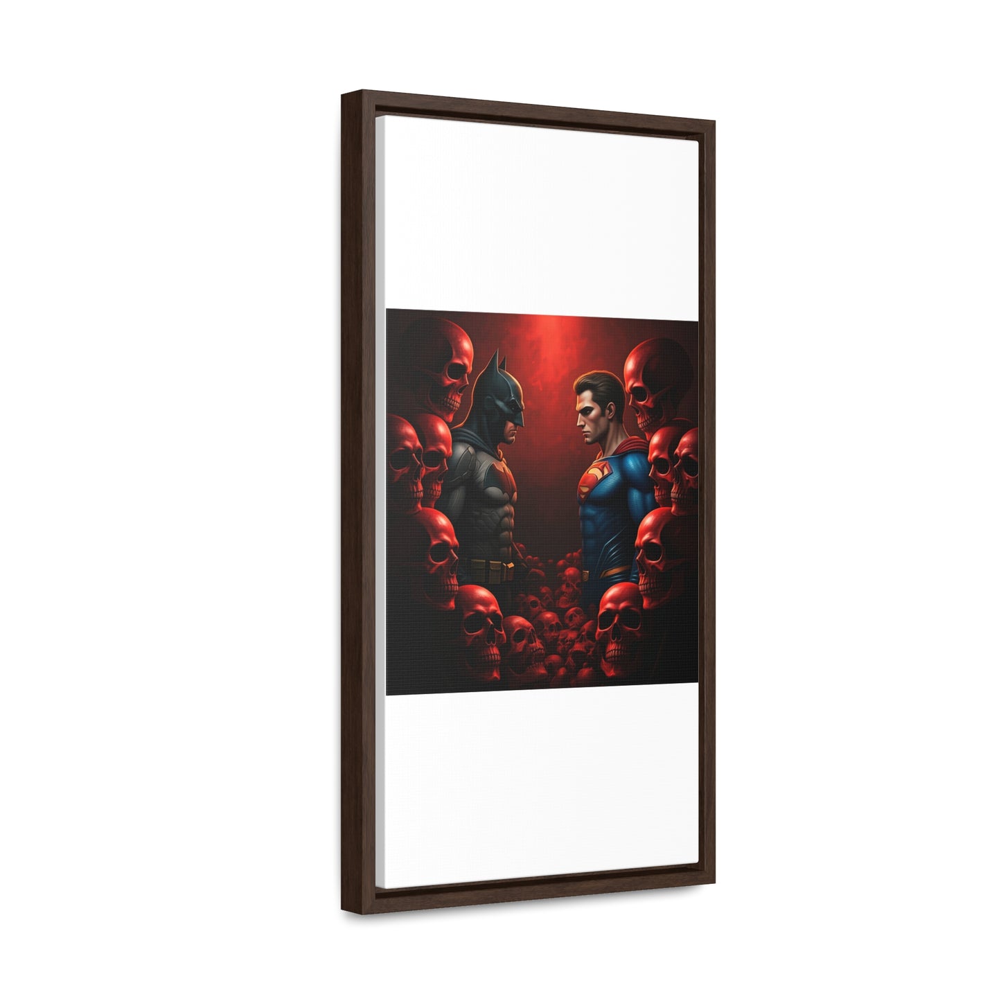 batman vs superman Gallery Canvas Wraps, Vertical Frame