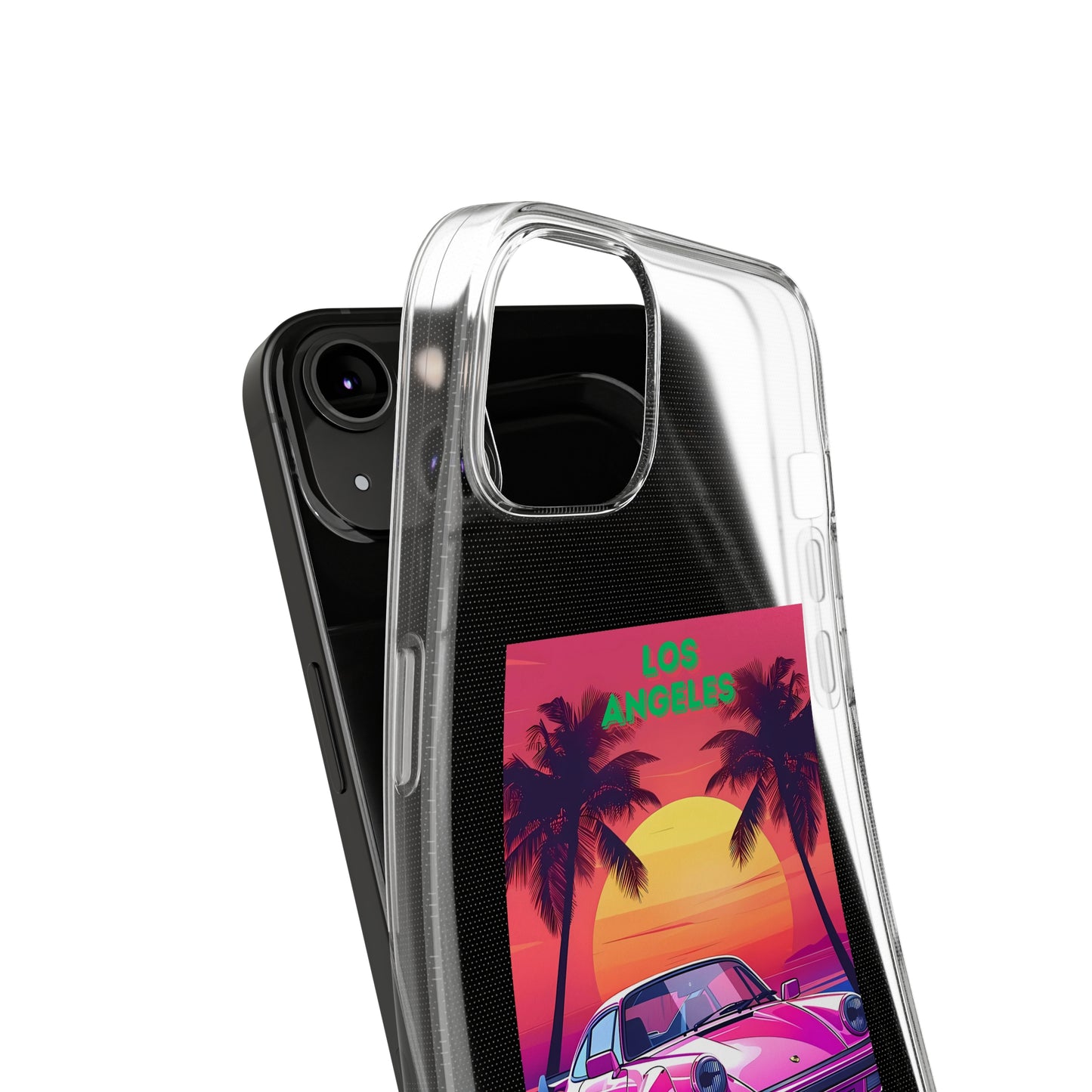 Soft Phone Cases los angeles car night