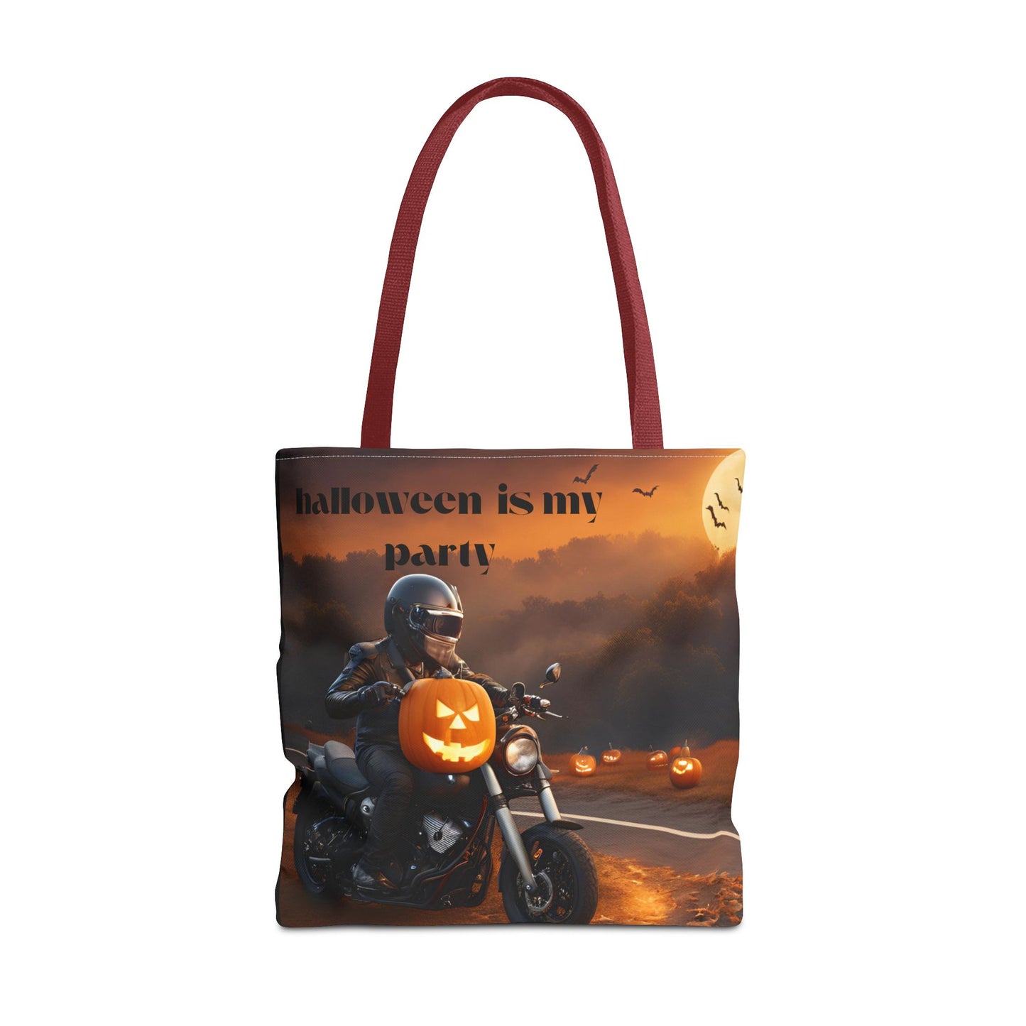 Tote Bag (AOP)halloween gift Pumpkin Party boy girl unisex