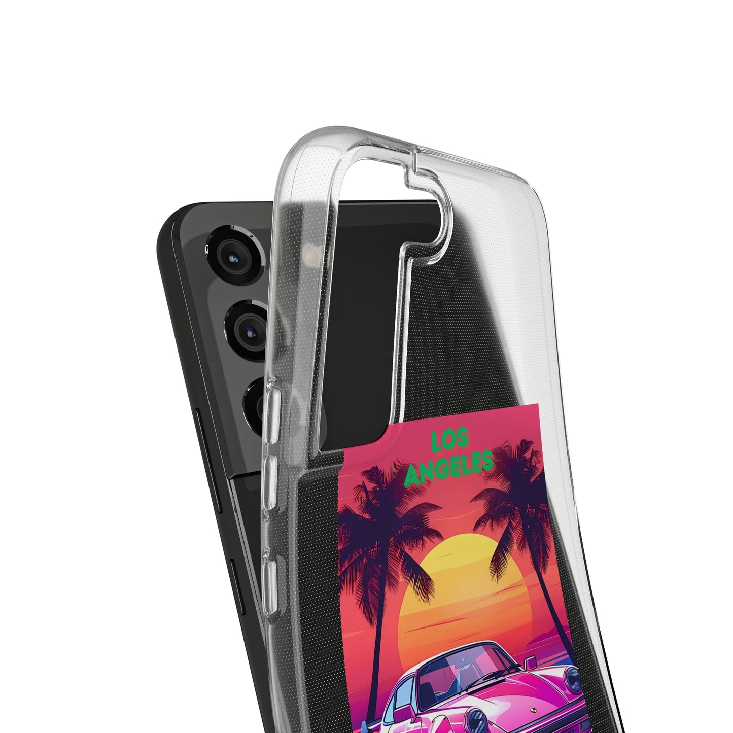 Soft Phone Cases los angeles car night