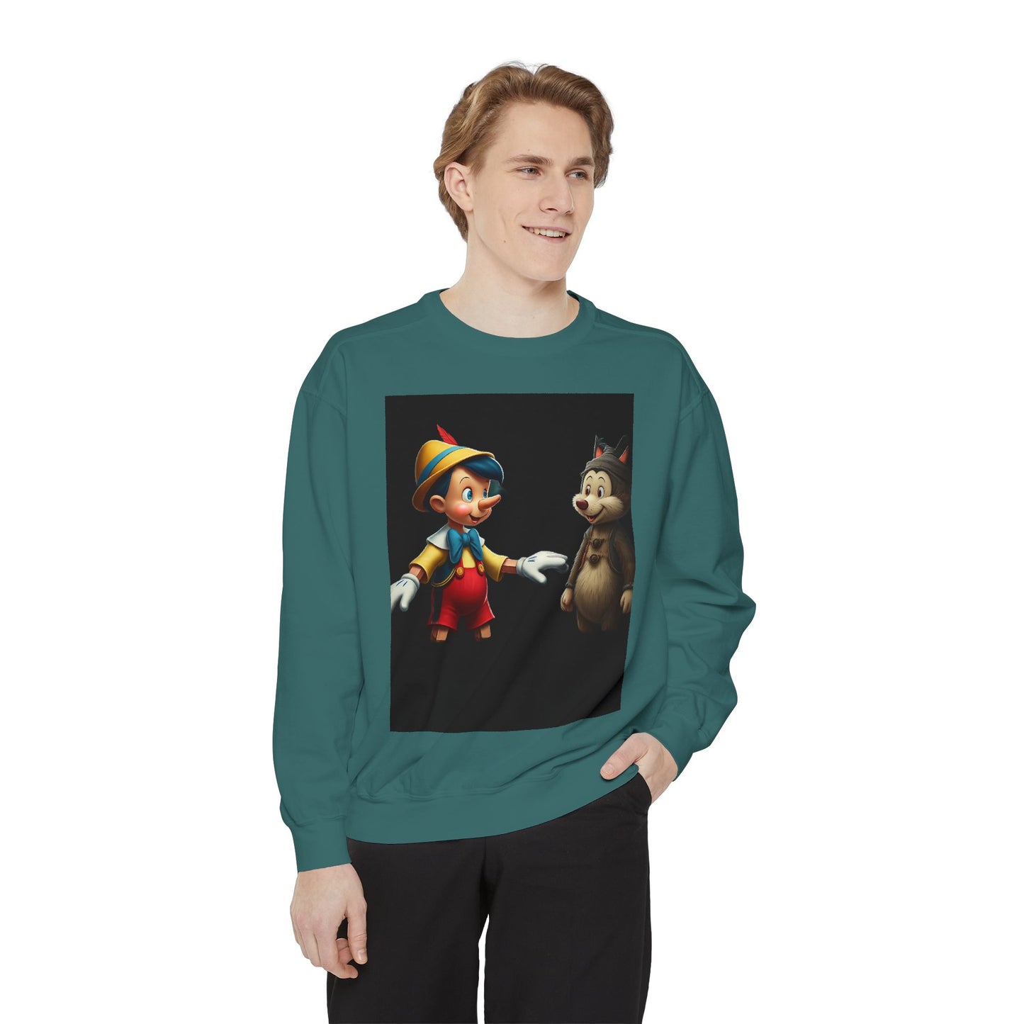 Unisex Garment-Dyed Sweatshirt pinocchio