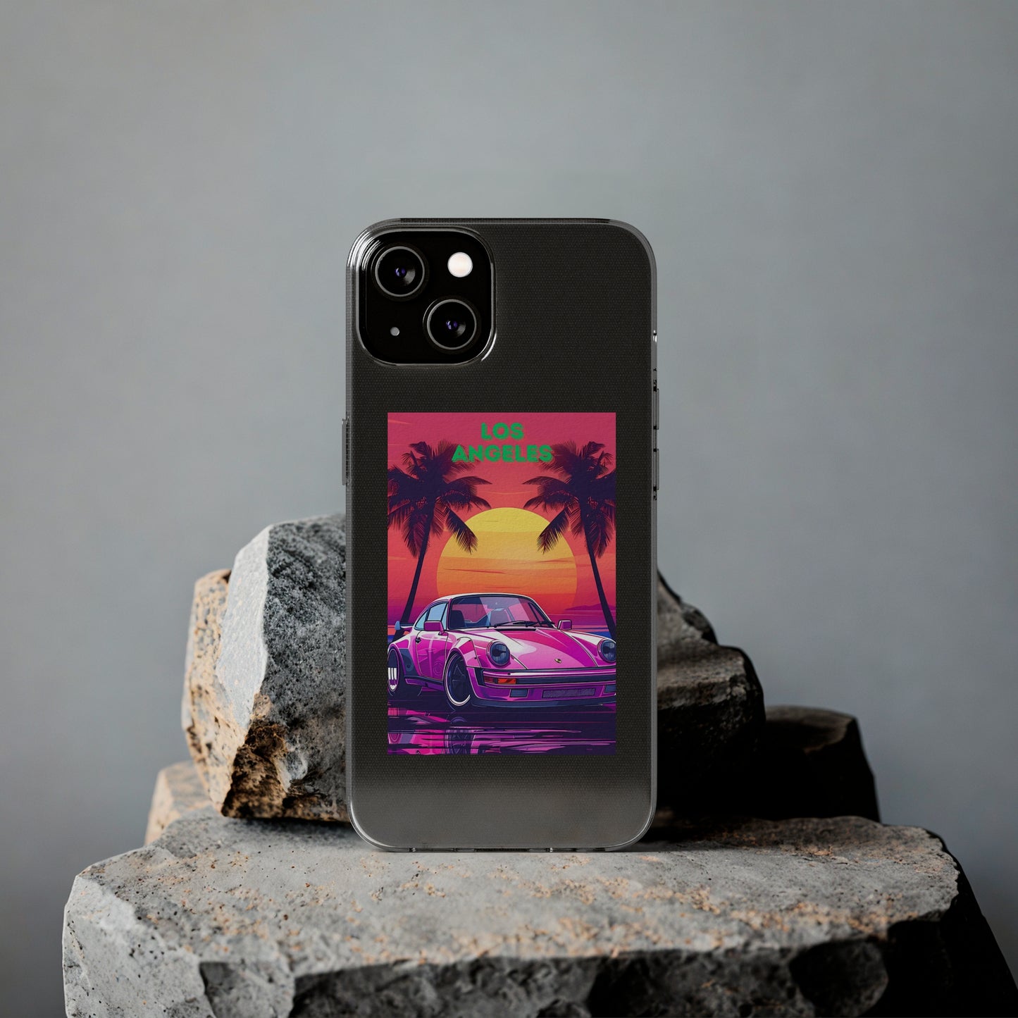 Soft Phone Cases los angeles car night