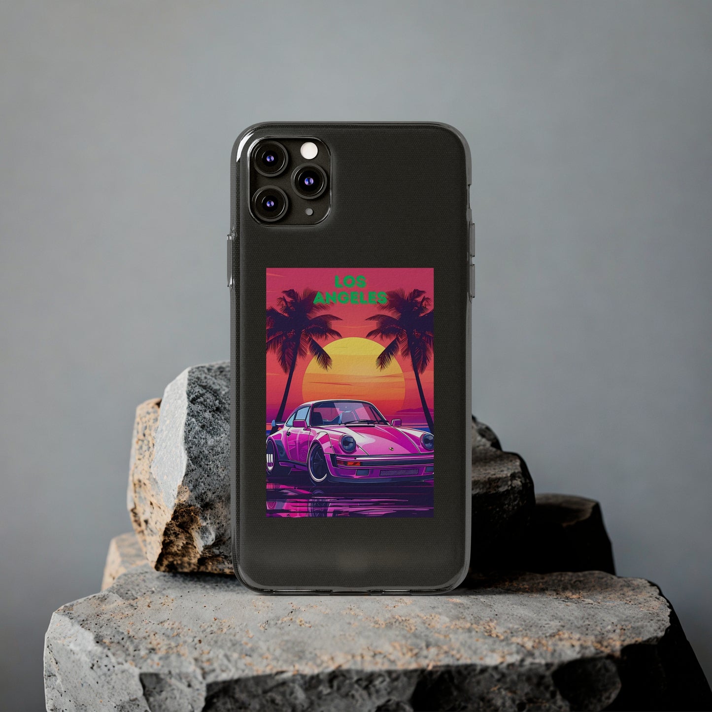 Soft Phone Cases los angeles car night