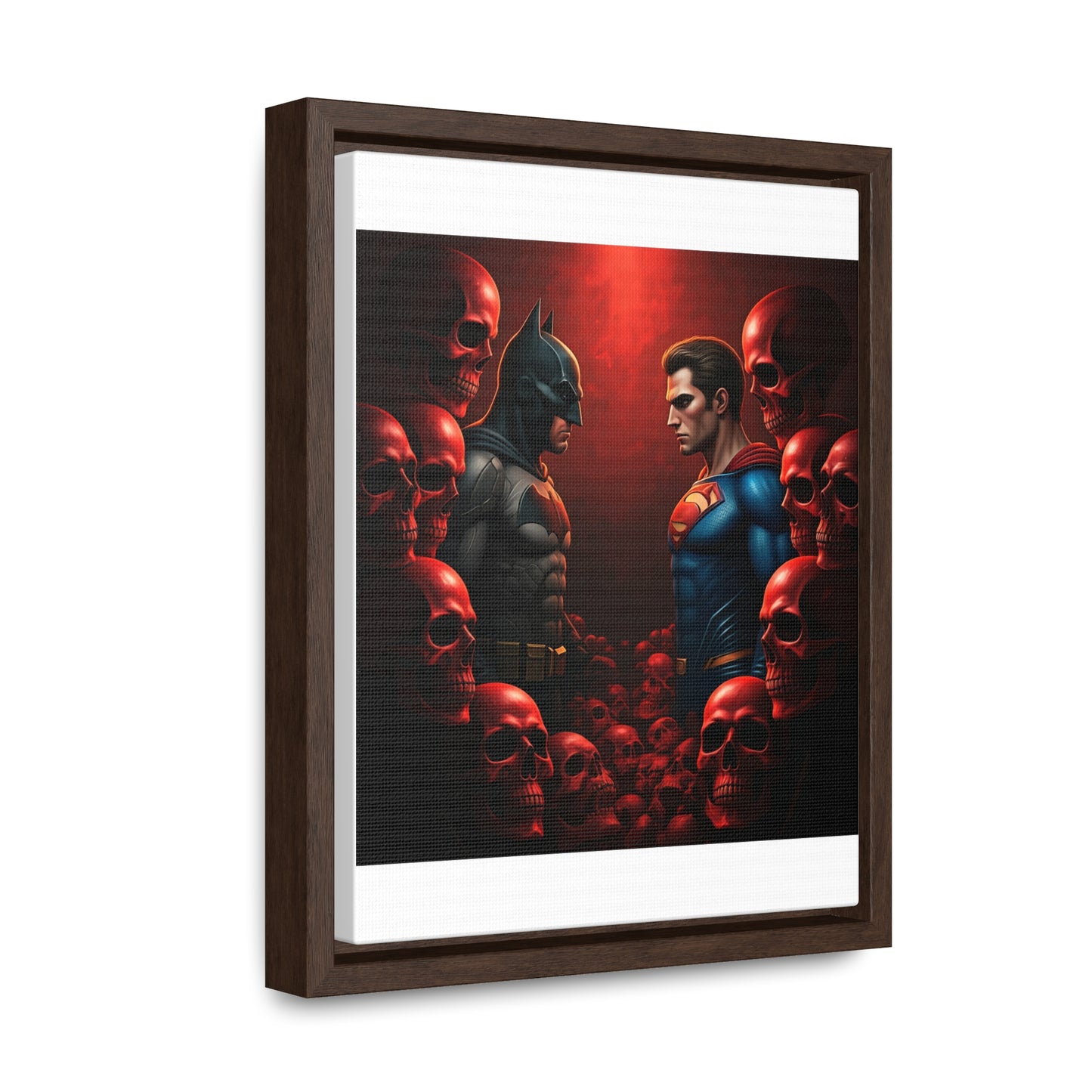 batman vs superman Gallery Canvas Wraps, Vertical Frame