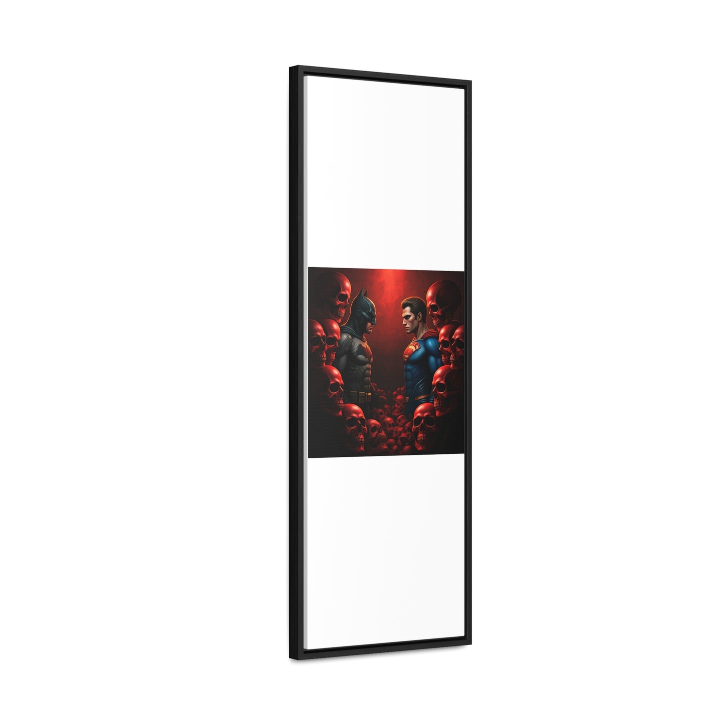 batman vs superman Gallery Canvas Wraps, Vertical Frame