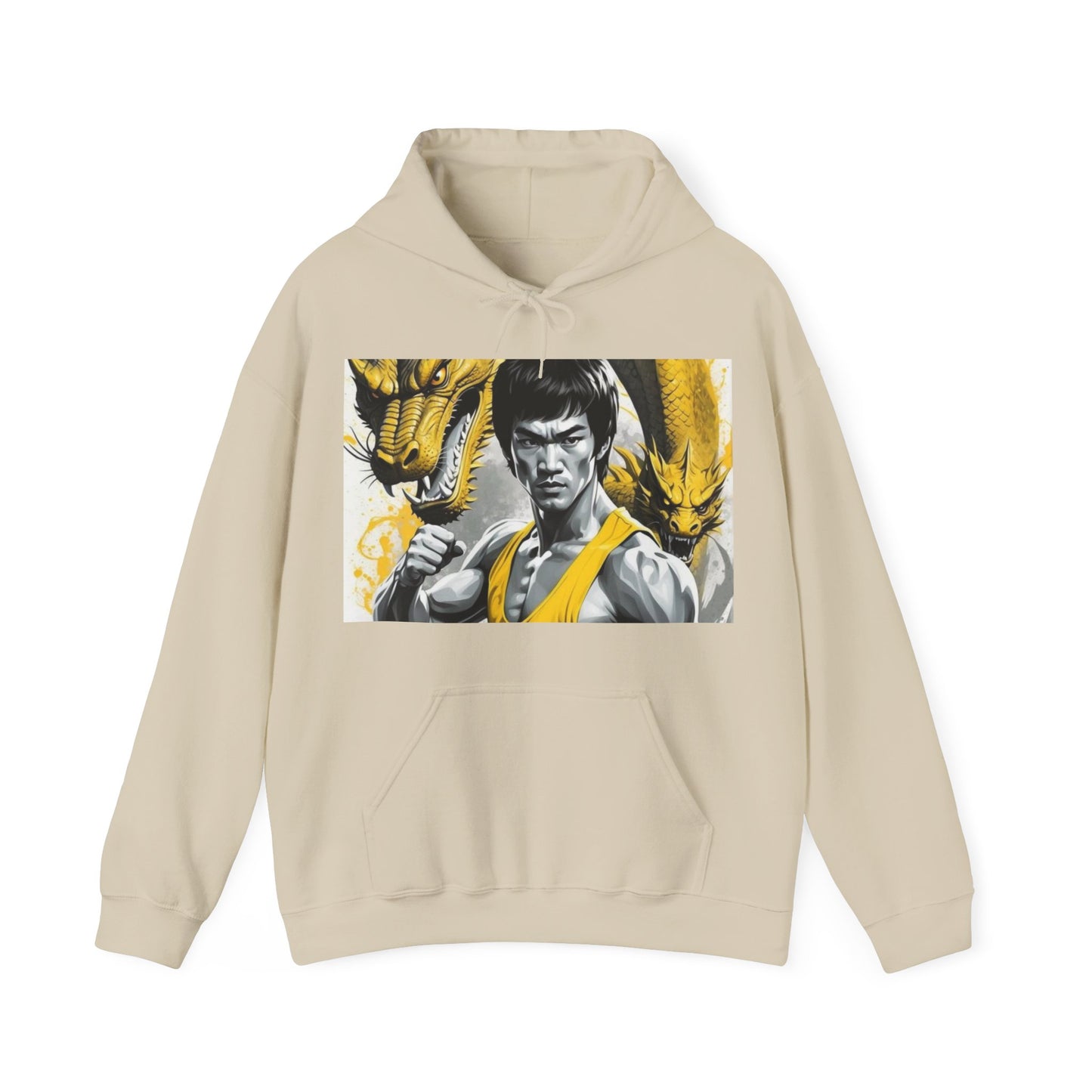 Unisex Heavy Blend™ Hooded Sweatshirt bruce lee dragon