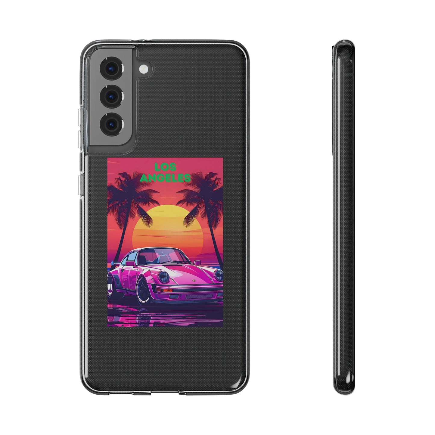 Soft Phone Cases los angeles car night