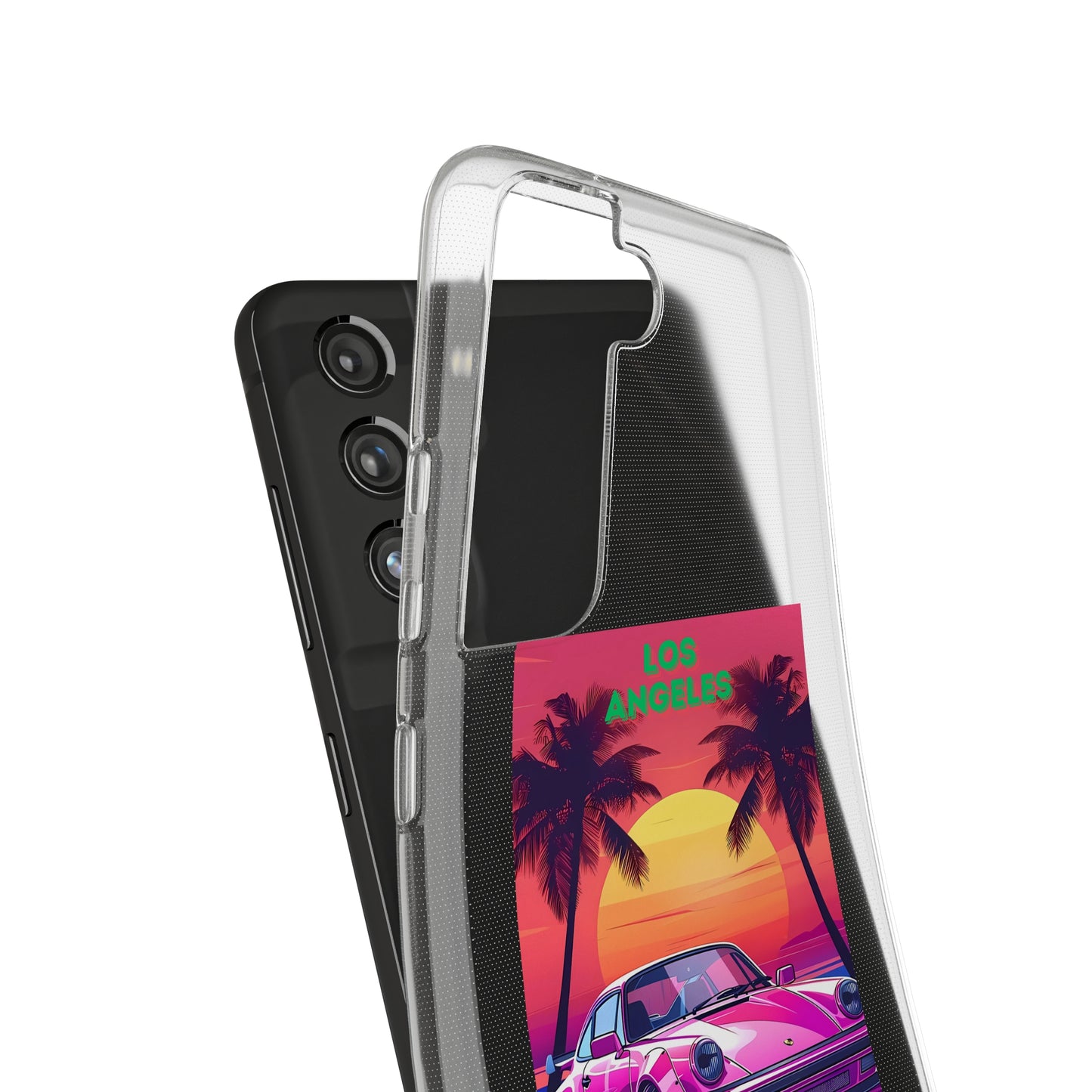 Soft Phone Cases los angeles car night