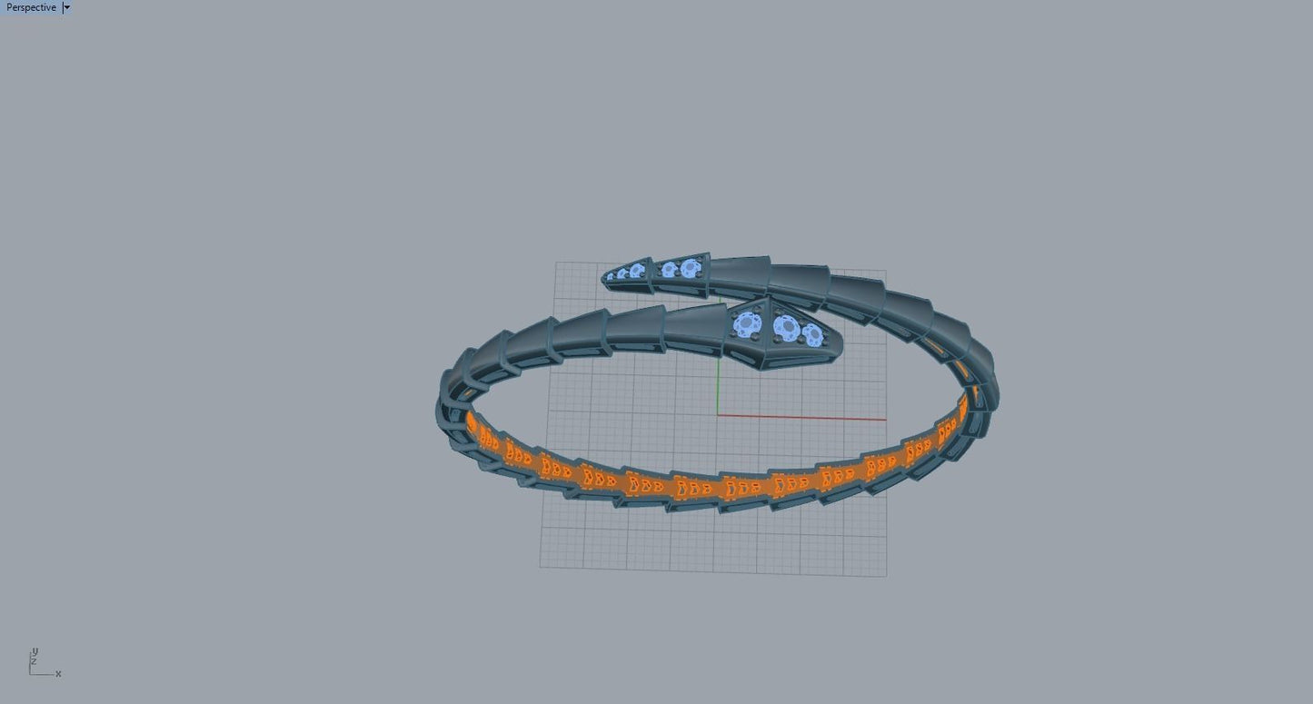 Bracciale serpente 