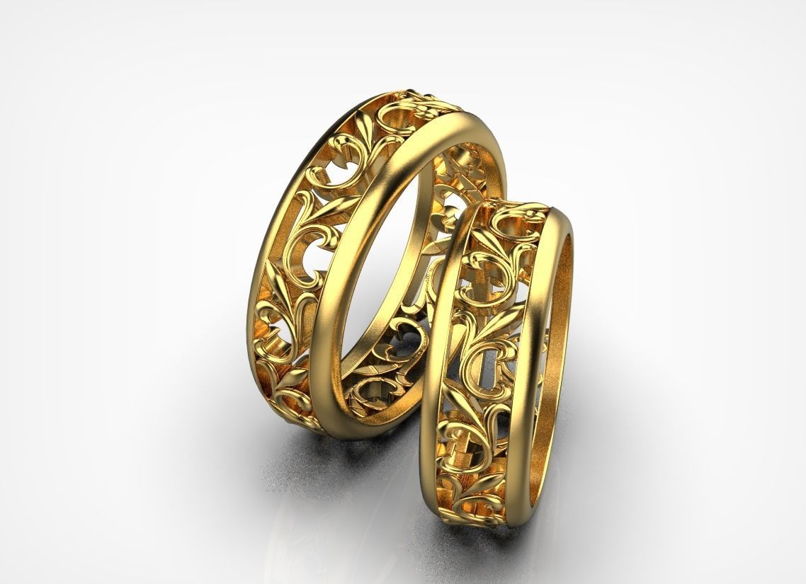 anelli matrimonio fidanzamento lui lei oro 18kt regalo storia amore eterno design