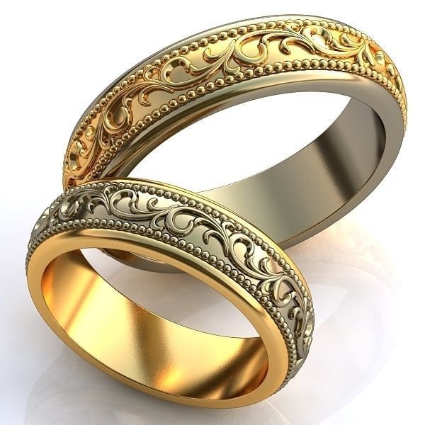 wedding rings in 18 kt gold white yellow made in italy wedding fashion woman love engagement gift