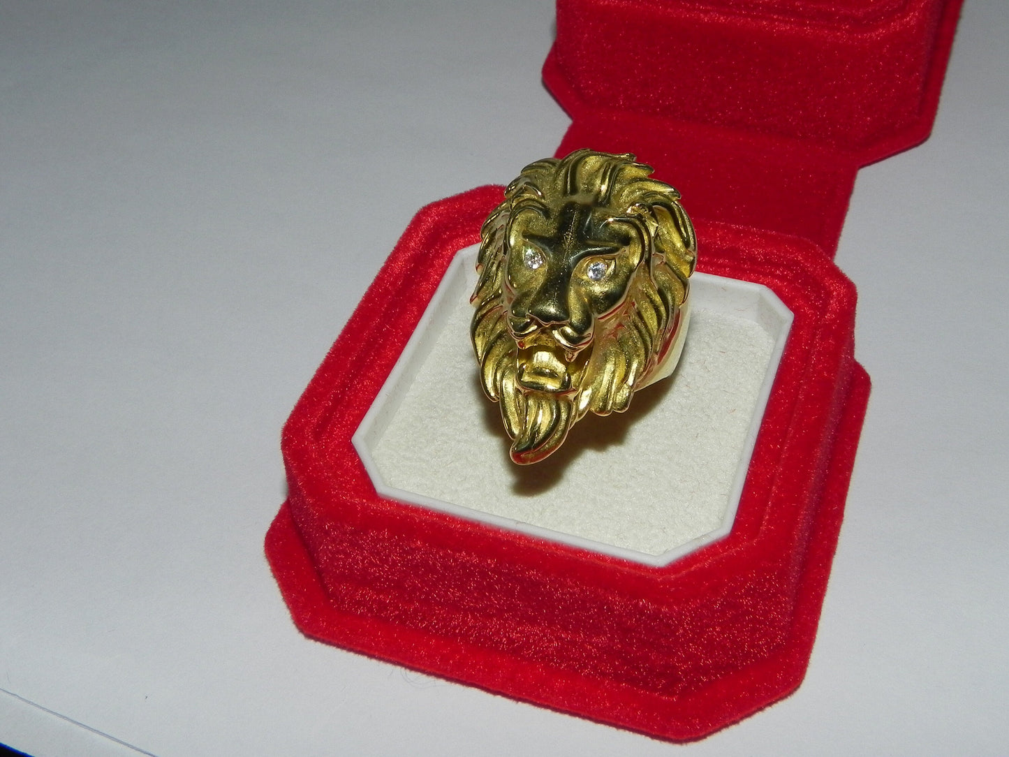 ring lion yellow gold silver 925 sculpture italy rome jewel handmade leone gold silver giant beautiful anello maxi animalier gioiello unisex