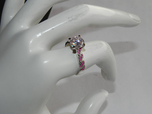 anello oro 18kt argento zircone diamante lab rubini design made in italy regalo fashion donna sposa fidanzamento