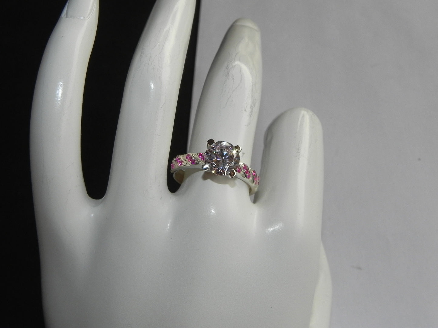 anello oro 18kt argento zircone diamante lab rubini design made in italy regalo fashion donna sposa fidanzamento