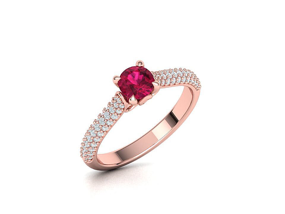 ring 18 kt white gold pink yellow diamonds emerald ruby sapphire wedding engagement gift made in Italy precious fashion fashion