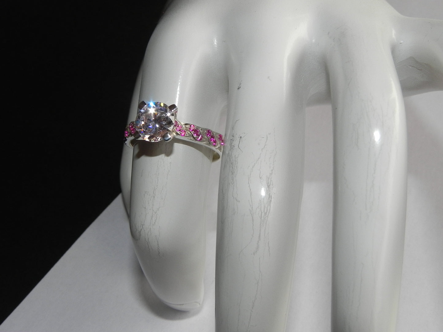 anello oro 18kt argento zircone diamante lab rubini design made in italy regalo fashion donna sposa fidanzamento