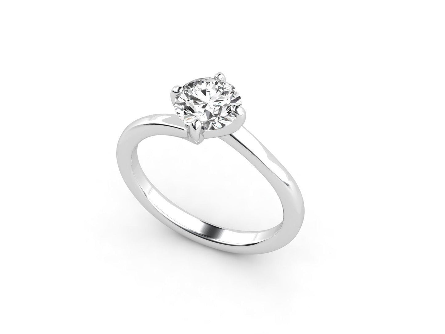 solitaire ring design diamond 18kt gold diamond gift fashion precious luminous made in italy engagement her eternal love