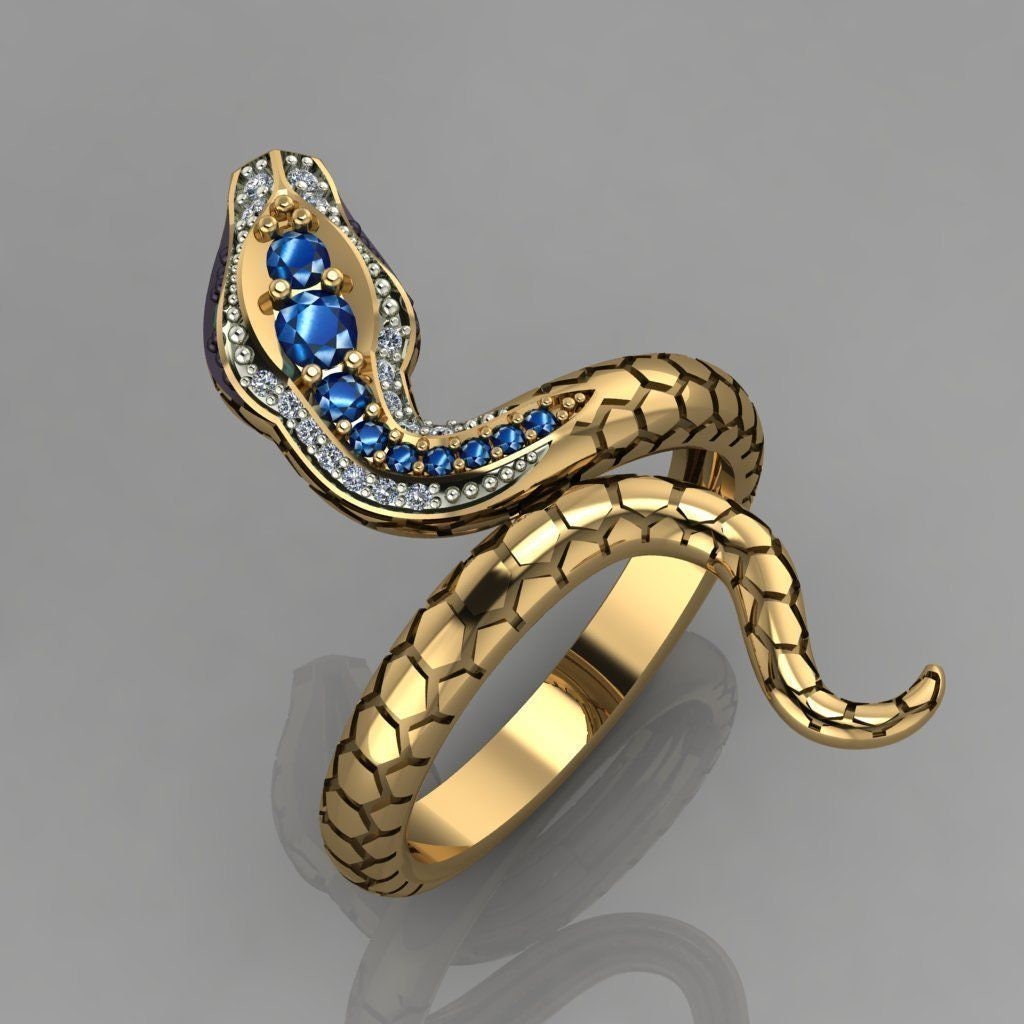 snake ring 18kt white yellow pink gold diamonds sapphires emeralds gift fashion woman made in italy birthday anniversary