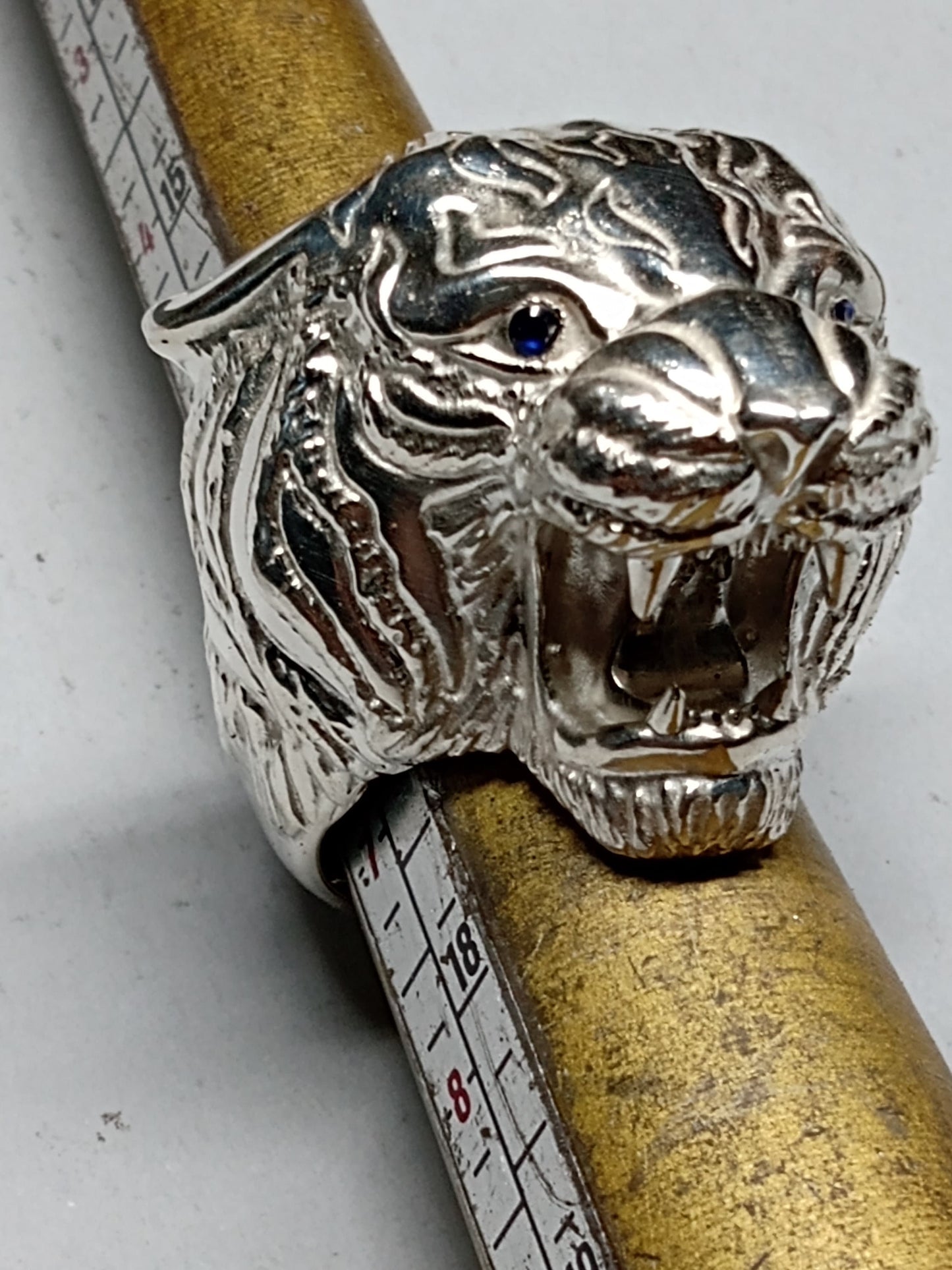 tiger ring 18kt