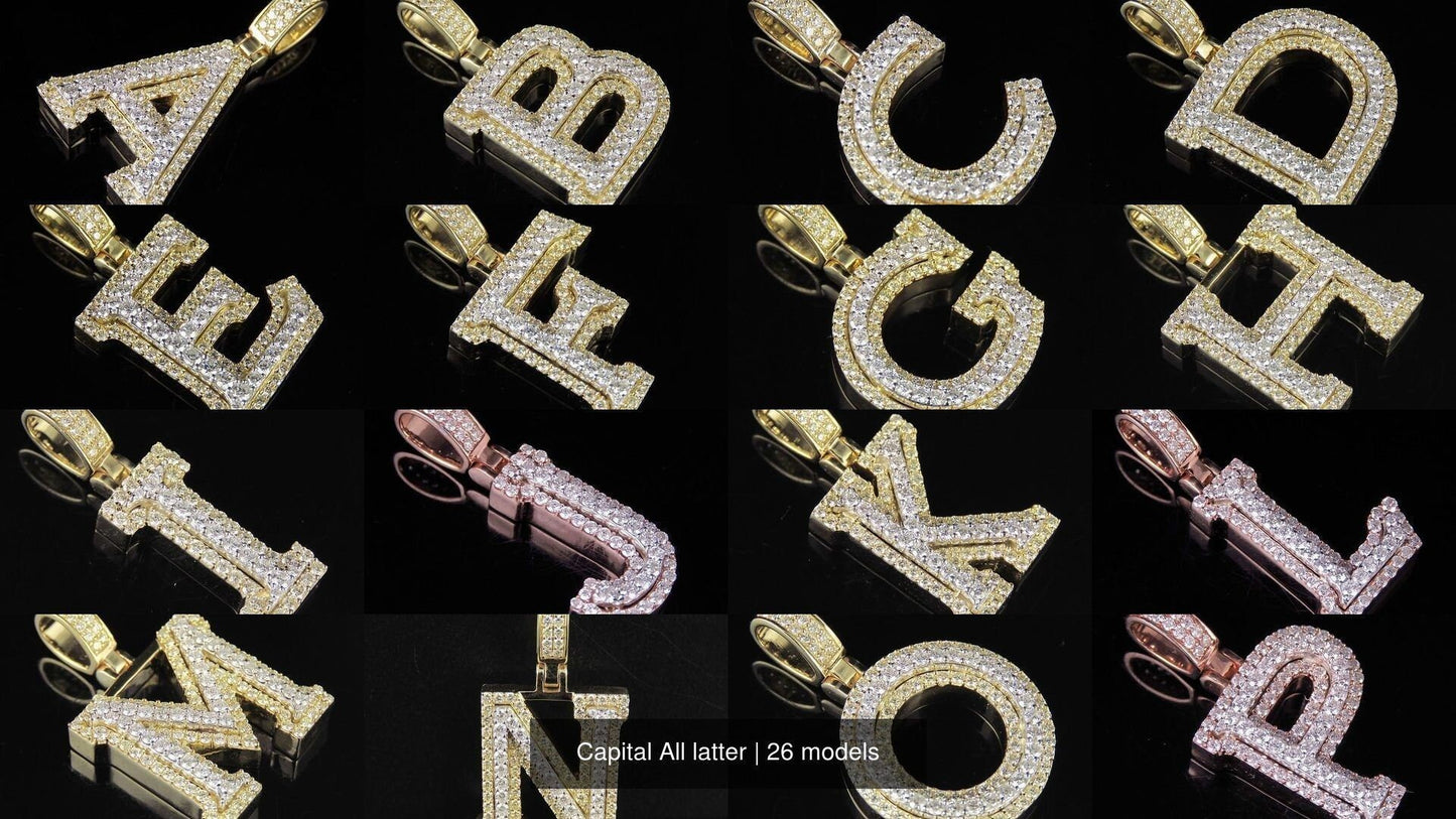 Pendente lettera E oro 18kt vari colori diamanti regalo fashion unisex uomo donna compleanno made in Italy fidanzamento sposa anniversario