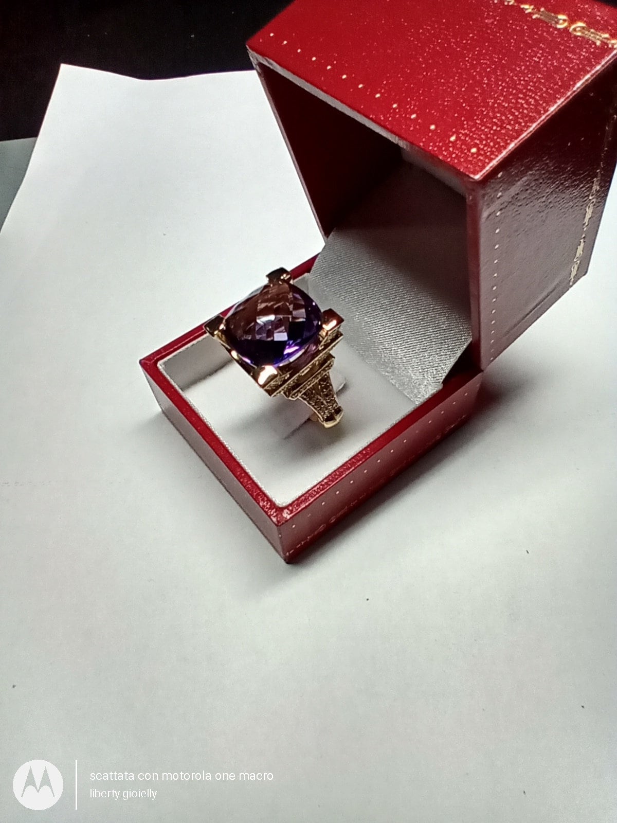 18kt gold eiffel tower ring various colors amethyst citrine diamonds zircons gift woman fashion paris love engagement birthday fashion