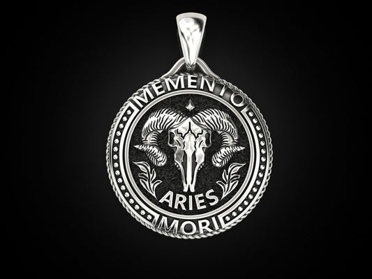 pendant sculpture signs of the zodiac mori memento silver 18kt gold design unisex man gift made in italy precious