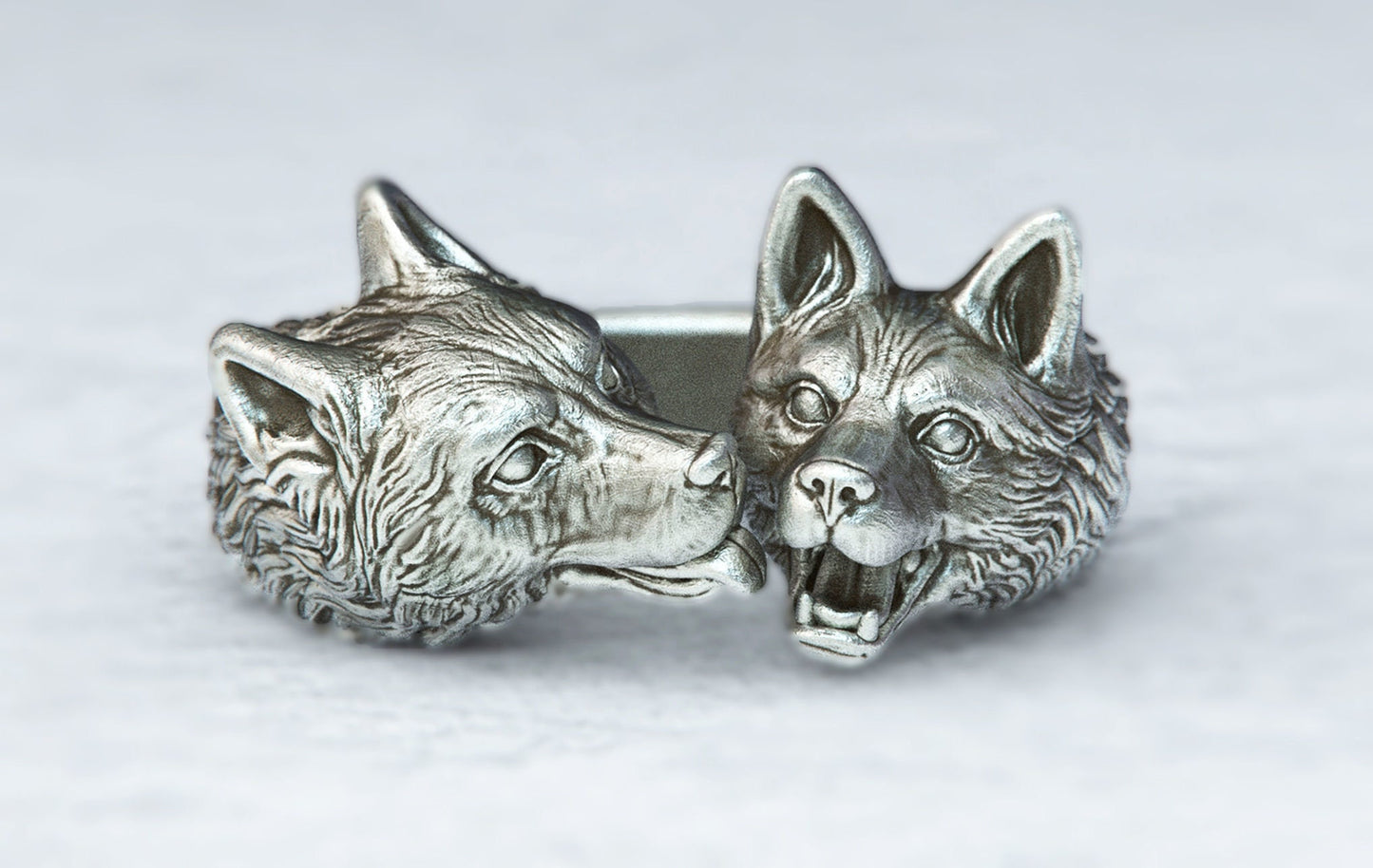 dog ring 925 silver family love design animal sculpture woman unisex man gift made in italy girls