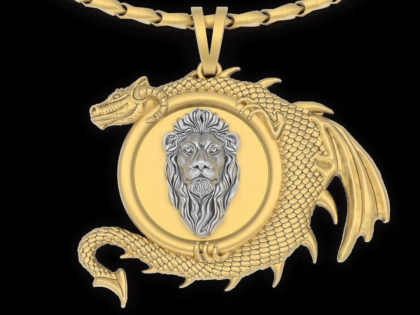 pendant dragon medusa skull lion eagle divinity silver gold details man woman unisex precious history made in italy fashion fashion gift