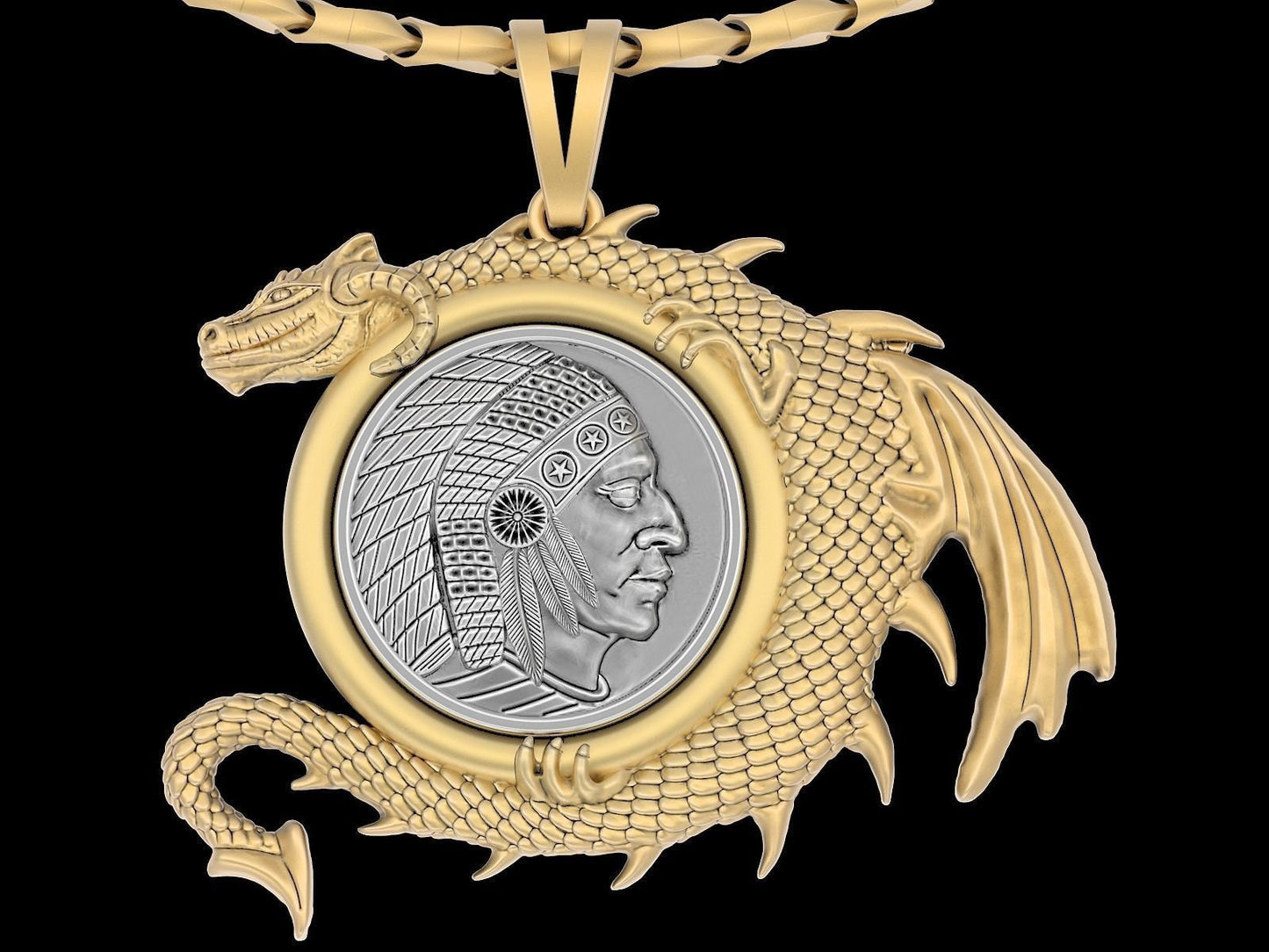 pendant dragon medusa skull lion eagle divinity silver gold details man woman unisex precious history made in italy fashion fashion gift